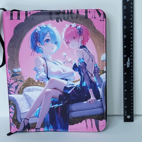 Rem Ram Kafka Firefly Redemption Card Binder 3-Ring Anime & Waifu Large Folder - Picture 3 of 5